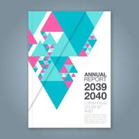 minimal geometric shapes design background for business annual report book cover brochure flyer poster vector