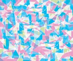 abstract background of multicolored triangle shapes vector