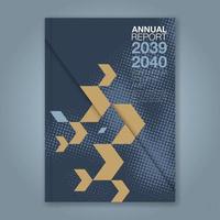 minimal geometric shapes design background for business annual report book cover brochure flyer poster vector