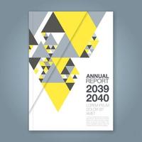 minimal geometric shapes design background for business annual report book cover brochure flyer poster vector