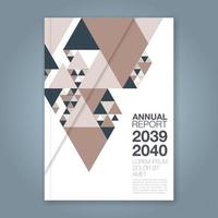 minimal geometric shapes design background for business annual report book cover brochure flyer poster vector