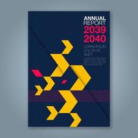 minimal geometric shapes design background for business annual report book cover brochure flyer poster vector