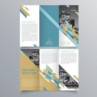 Brochure design 383 vector