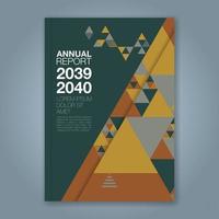 minimal geometric shapes design background for business annual report book cover brochure flyer poster vector