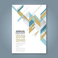 minimal geometric shapes design background for business annual report book cover brochure flyer poster vector