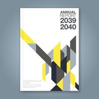 minimal geometric shapes design background for business annual report book cover brochure flyer poster vector