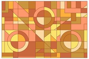 Abstract vector Background geometric shape with Bauhaus style