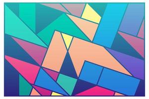 Abstract vector Background geometric shape with Bauhaus style