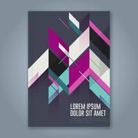 minimal geometric shapes design background for business annual report book cover brochure flyer poster vector