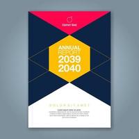 minimal geometric shapes design background for business annual report book cover brochure flyer poster vector