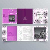 Brochure design 473 vector