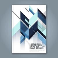 minimal geometric shapes design background for business annual report book cover brochure flyer poster vector