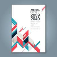 minimal geometric shapes design background for business annual report book cover brochure flyer poster vector