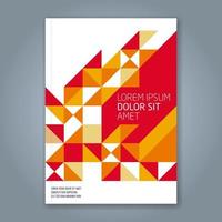 minimal geometric shapes design background for business annual report book cover brochure flyer poster vector