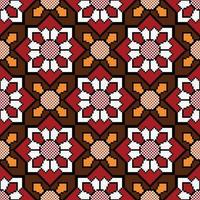 Abstract geometric design seamless pattern. vector
