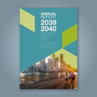 cover annual report 592 vector