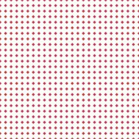 Abstract seamless pattern with red crosses on white background. Modern Swiss design in bauhaus style vector