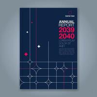 minimal geometric shapes design background for business annual report book cover brochure flyer poster vector