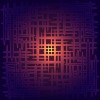 Abstract geometric background with graphic visualization of data, interaction, science, technology. Futuristic structure of information links vector