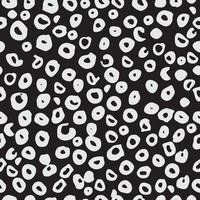 Hand drawn ink abstract texture seamless background vector