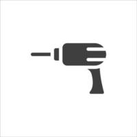 Vector sign of The screwdriver symbol is isolated on a white background. screwdriver icon color editable.