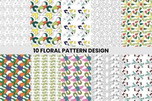 floral pattern design vector