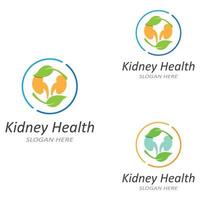 Kidney logo vector illusrtation