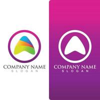 A Logo Template design vector