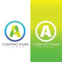 A Logo Template design vector