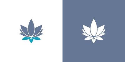 Flower Lotus Logo design vector template