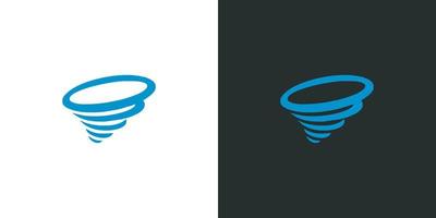 Tornado logo vector design template