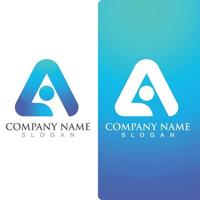 A Logo Template design vector