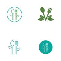 vector de diseño de logotipo de hoja para plantilla de símbolo de naturaleza editable, icono de vector de elemento de naturaleza de ecología de logotipo de hoja verde.