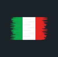 Italy Flag Brush Vector. National Flag vector