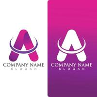 A Logo Template design vector