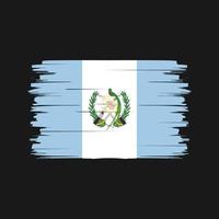 Guatemala Flag Brush Vector. National Flag vector