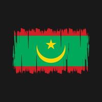 Mauritania Flag Vector. National Flag vector