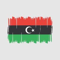 Libya Flag Vector. National Flag vector