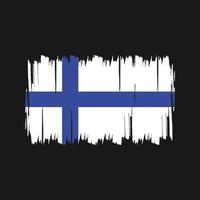 Finland Flag Vector. National Flag vector