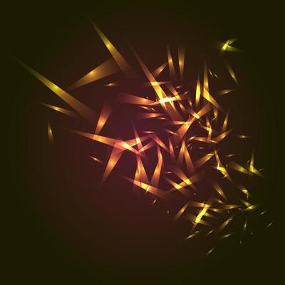 Abstract explosion cloud, broken planet background. Concept design of network, big data, Space, universe, technology, science