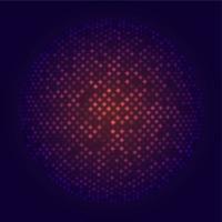 Disco party abstract sphere ball on seamless background Trendy style Transparent glow neon light effect Vector illustration