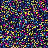 Seamless background with many colorfull tiny pieces confetti vector