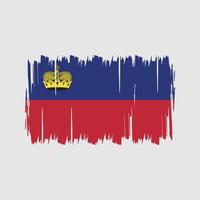 Liechtenstein Flag Vector. National Flag vector