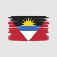 Antigua and Barbuda Flag Vector. National Flag vector