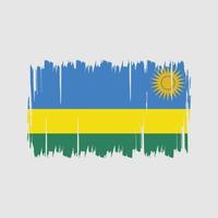 Rwanda Flag Vector. National Flag vector