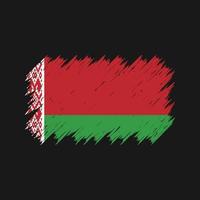 Belarus Flag Brush. National Flag vector