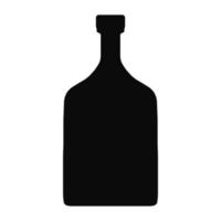 Bottle vecto icon black color vector