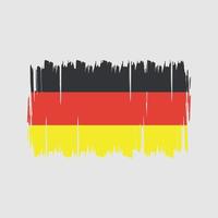 vector de la bandera de Alemania. bandera nacional