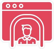 Lead Generation Icon Style vector