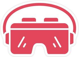 Vr Icon Style vector